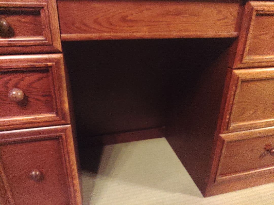 希少　ドレッサー　天然木　チェスト　キャビネット　ミエミラー　高級　アンティーク