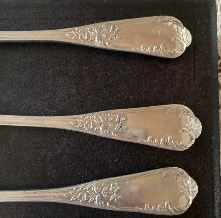 フランス　アンティーク　カトラリーセット スプーン3本 フォーク3本