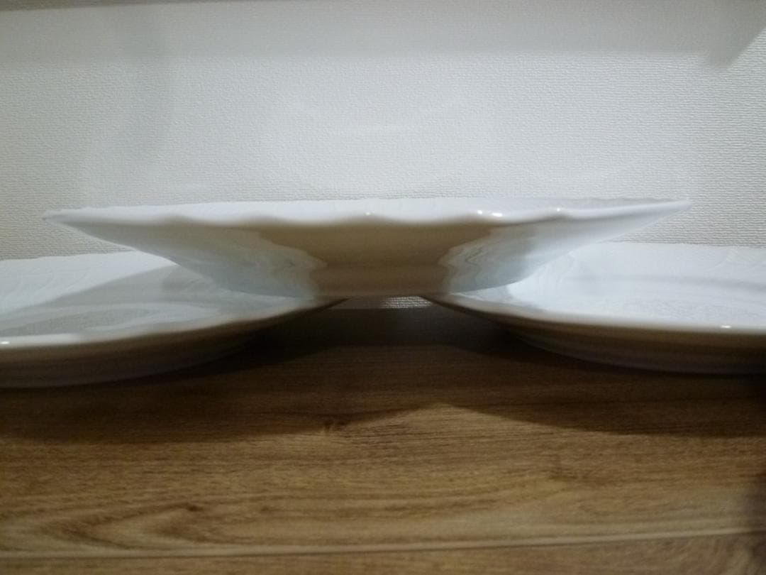 未使用 リチャードジノリ ベッキオホワイト 26.5cm プレート、6枚