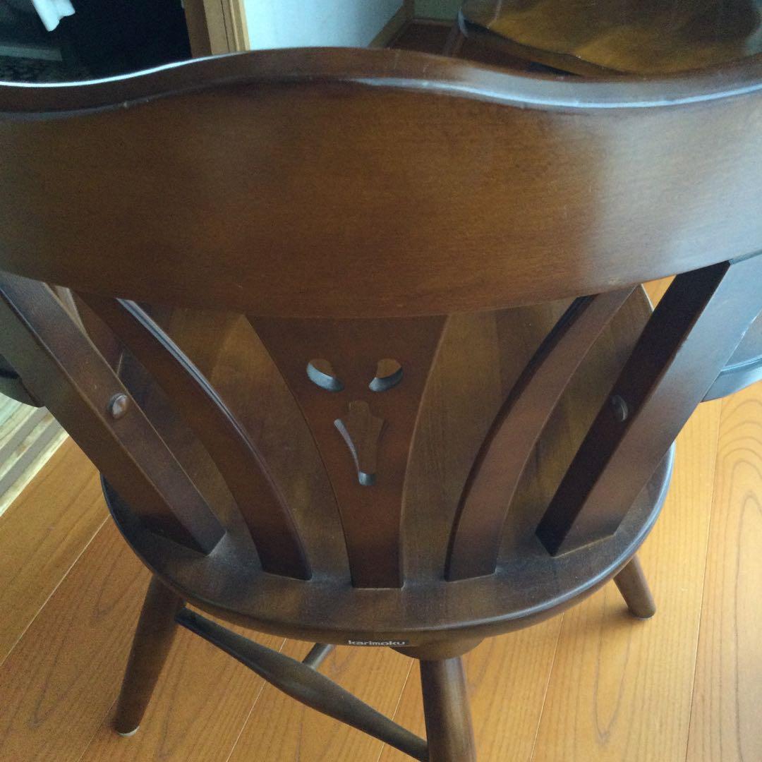 カリモク　karimoku 回転椅子　②