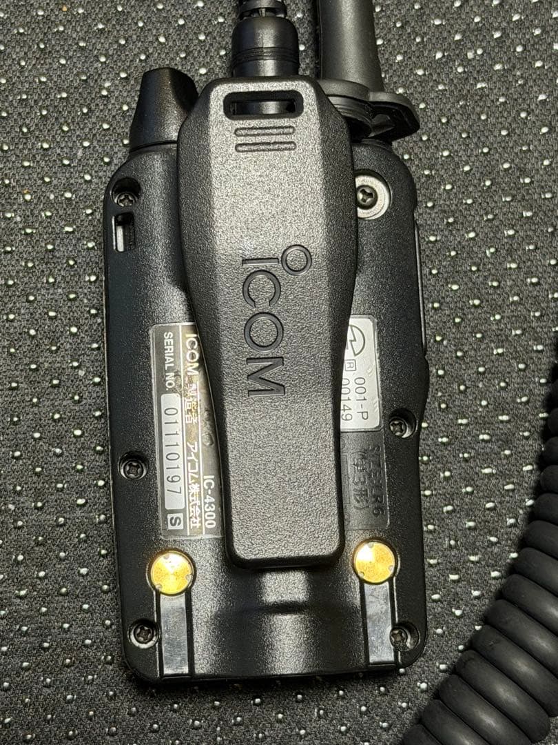 サ*ク様 ICOM IC-4300 トラスト別注　モトローラバンドマイク付