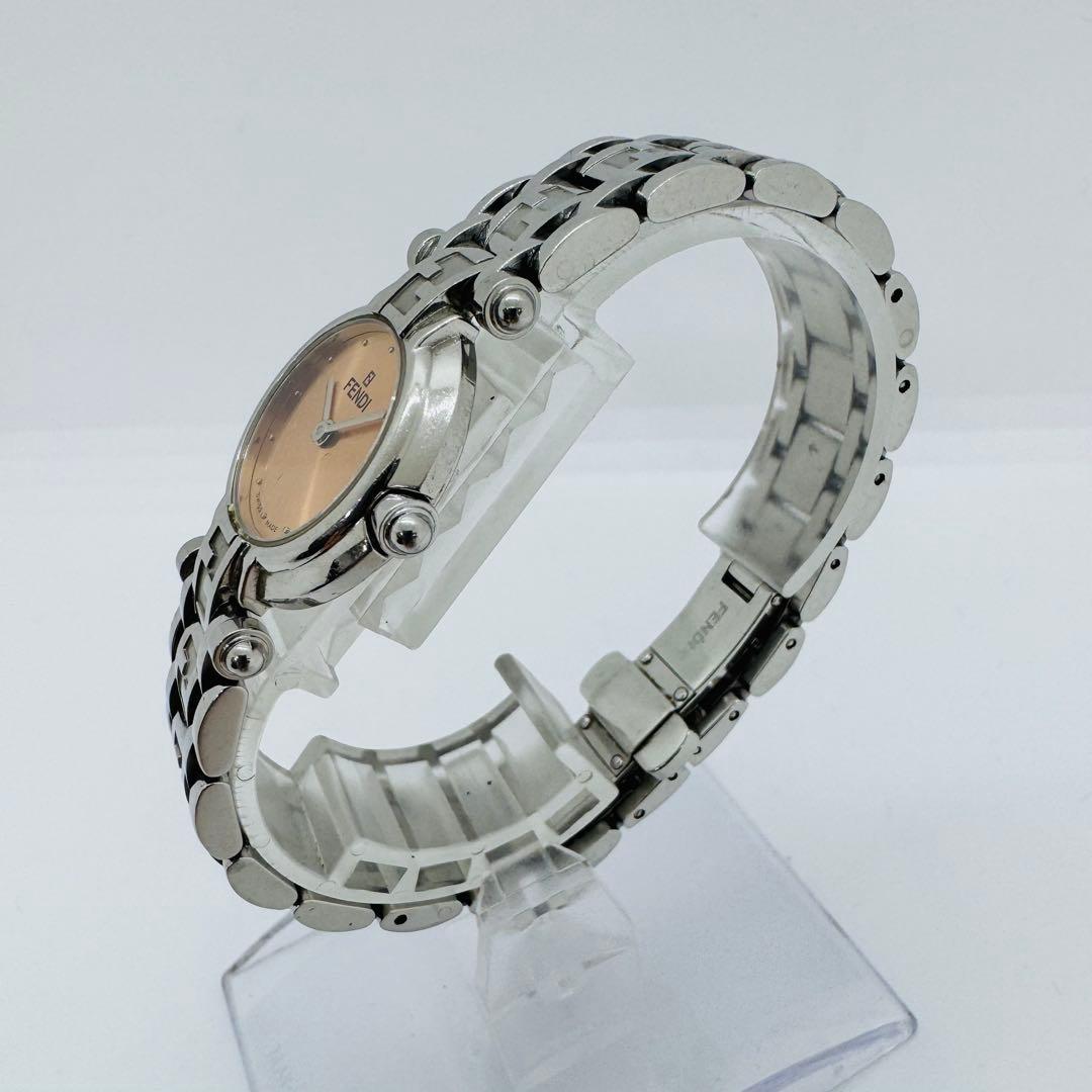 ✨FENDI✨フェンディ✨750L✨オロロジ✨ピンク文字盤✨ズッカ✨腕時計✨