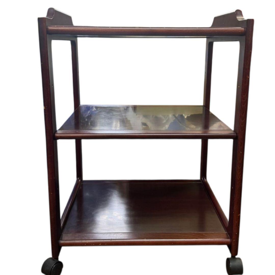 【希少】 カリモク karimoku キッチンワゴン レトロ アンティーク