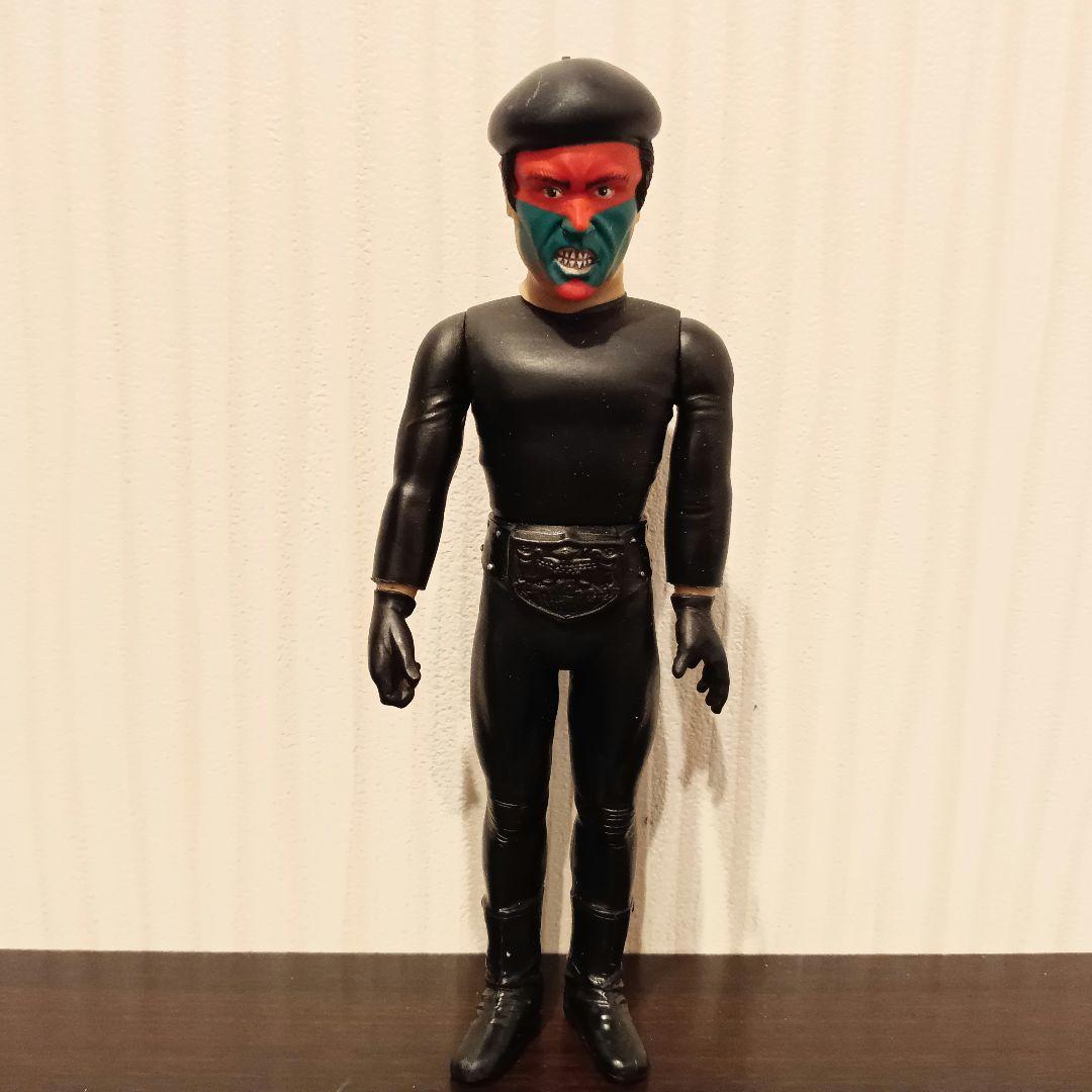 ショッカー戦闘員 ベレー帽 初期 仮面ライダー怪人シリーズ ソフビ