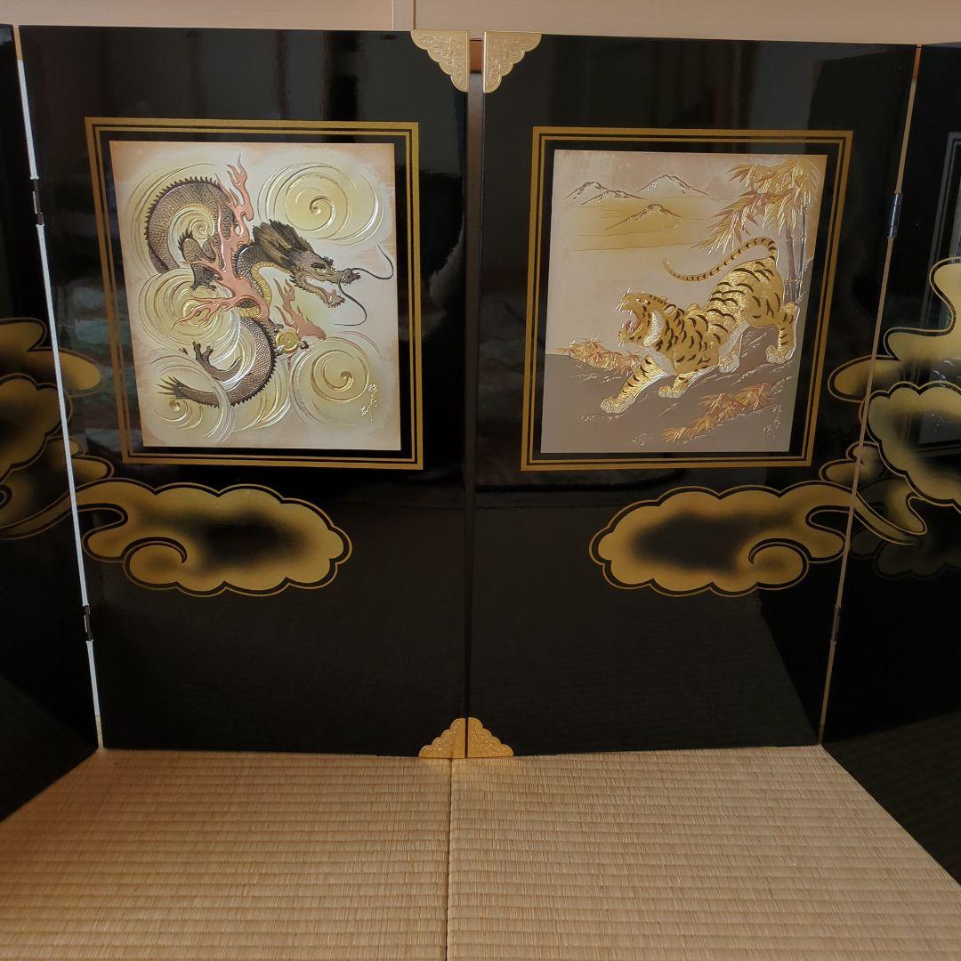 【caldinavoxy】五月人形　飾り台　屏風