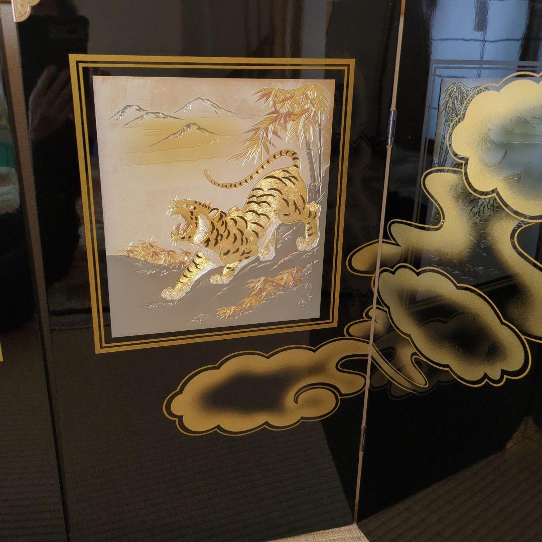 【caldinavoxy】五月人形　飾り台　屏風