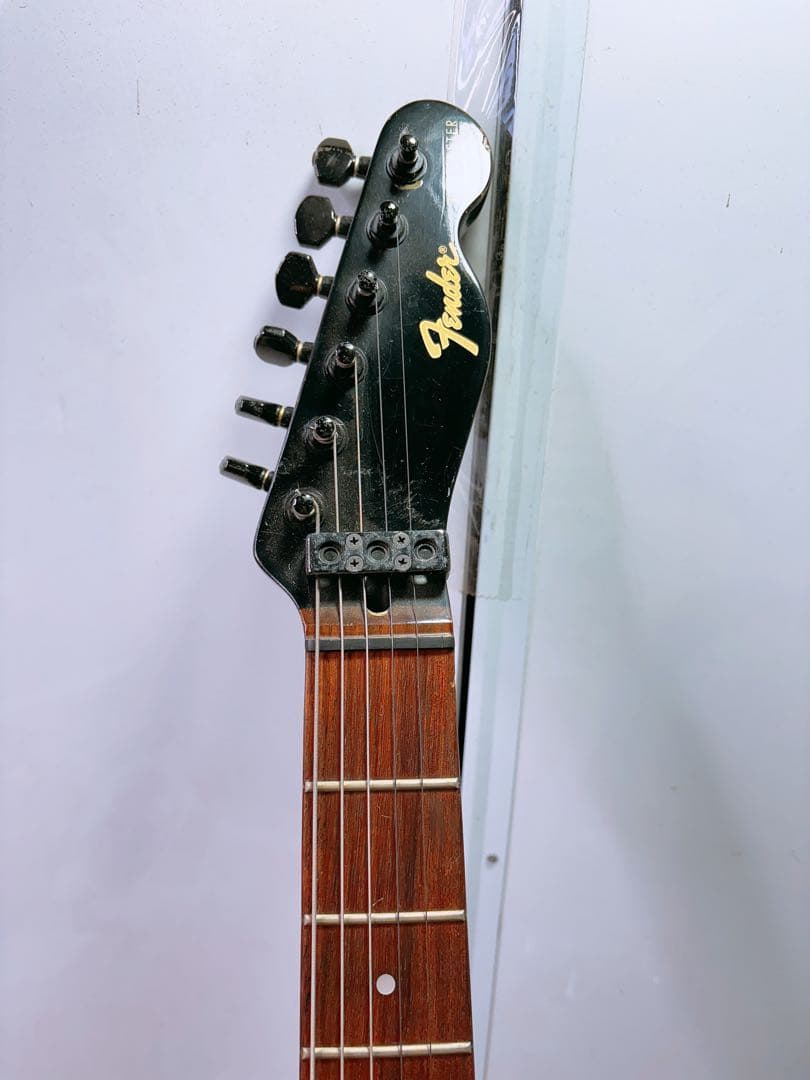 Fender テレキャスター ブラック 動作しますがジャンク品扱い