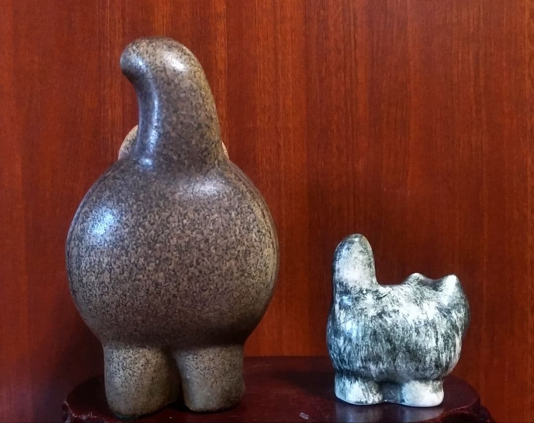 リサラーソン ディエチキャット＆ミニズースタンディングキャット 美品