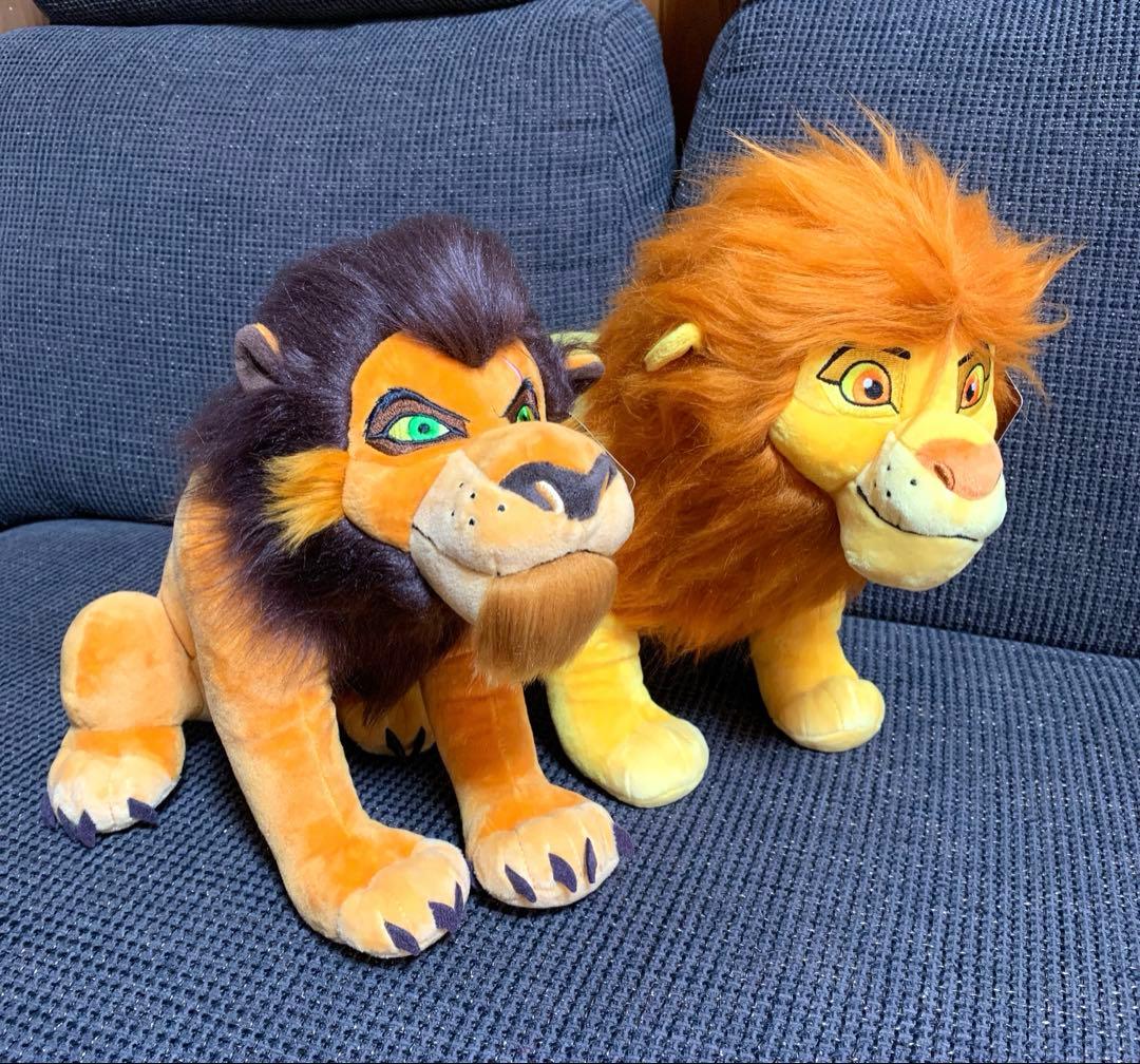 希少 レア ライオンキング シンバ スカー ザズー ぬいぐるみ