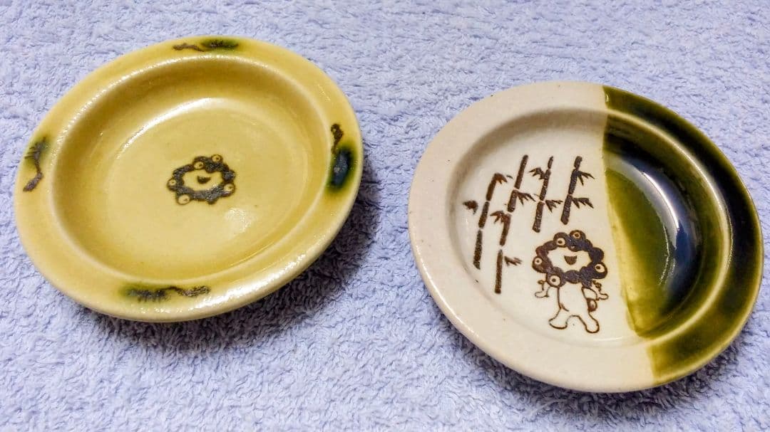 大阪万博限定　美濃焼 豆皿 2枚　ミャクミャク 中川政七商店 EXPO2025