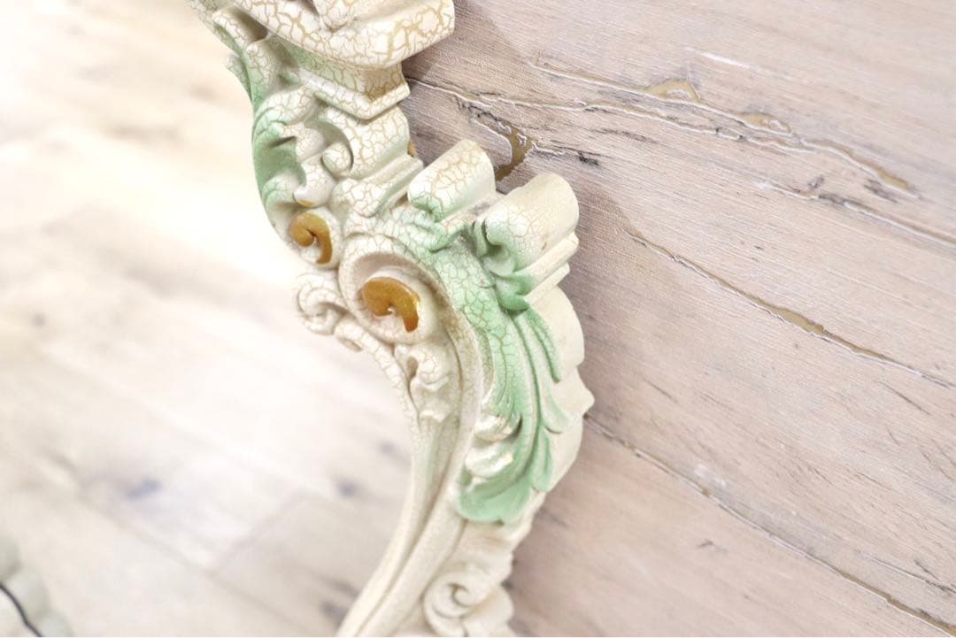 GMGK24○ドレッシングミラー ウォールミラー 鏡 姿見 花模様 エレガン