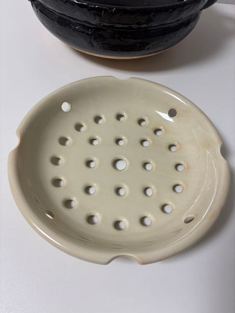 長谷園　伊賀焼 ヘルシー蒸し器