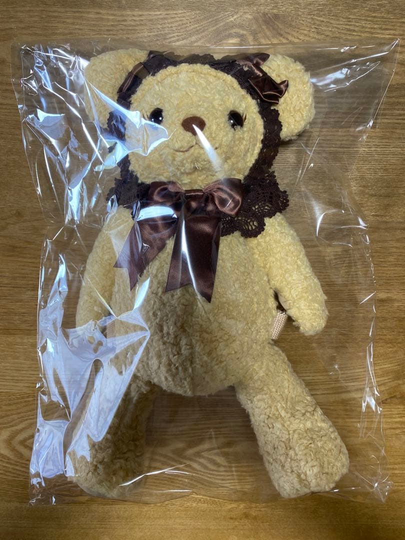 くまくみゃリュックミニ ミルクティ - メルカリ