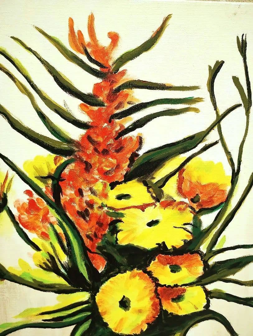 SALE】［F6号］ベルナール・ビュッフェ肉筆保証/手描き/表裏サイン有