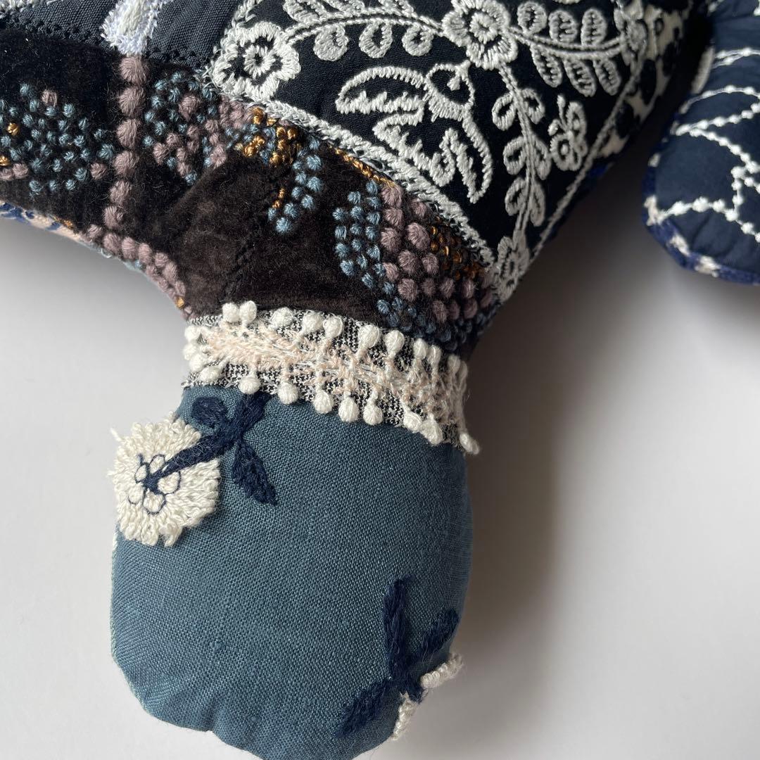 ミナペルホネン ハンドメイド ⭐️W runrunrun 大 モノトーン系 3