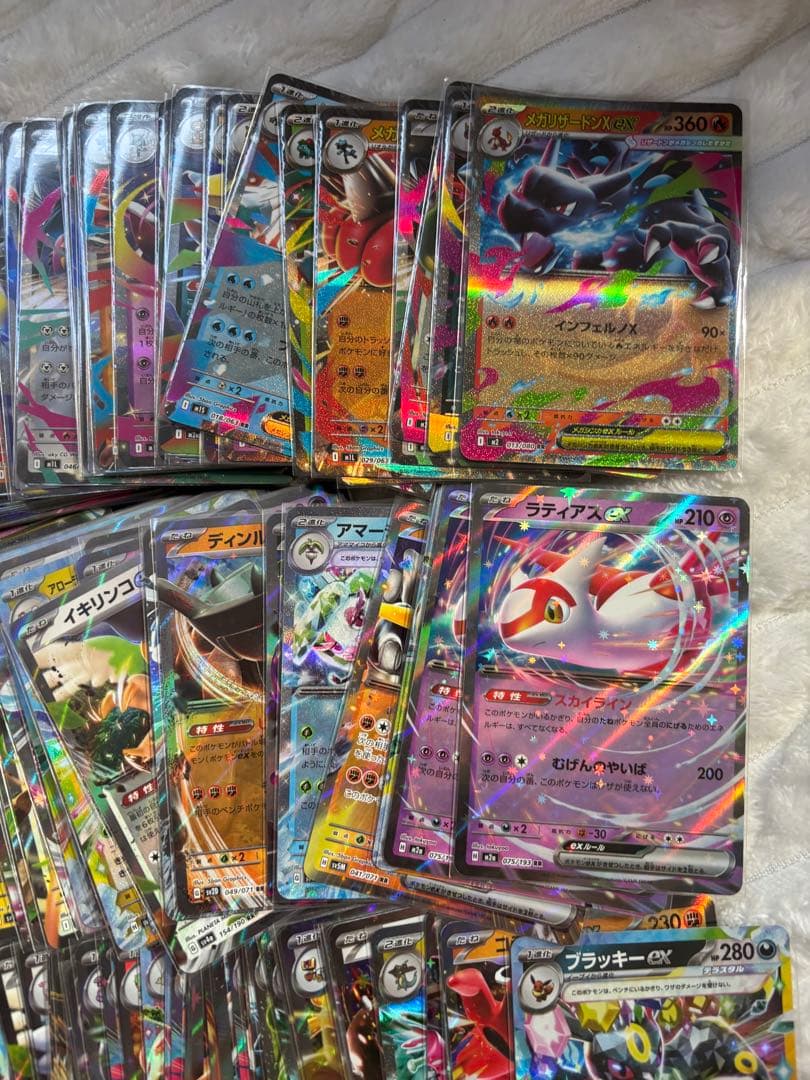 【全てスリーブ付き】ポケモンカード　rr ex まとめ売り　800枚以上