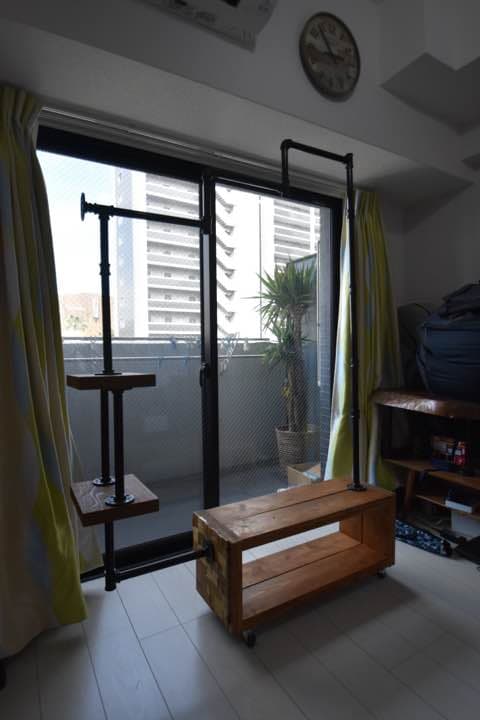 ハンガーラック 木製