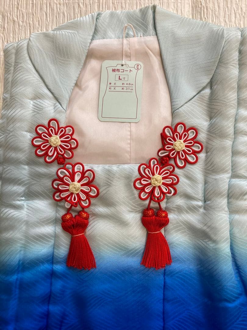 希少　七五三　アンティーク着物　被布セット正絹被布男女兼用　大正ロマン3歳男の子