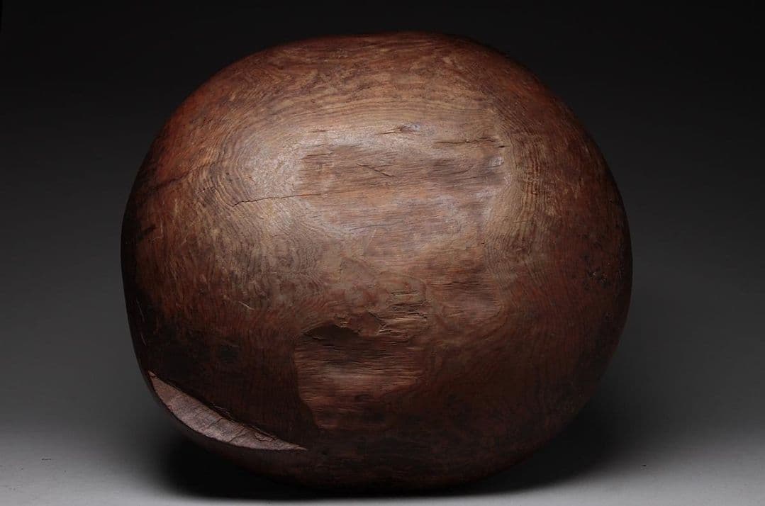 希少 李朝 無垢材 ボウル 大きな 木鉢 こね鉢 古民芸 古道具 古美術