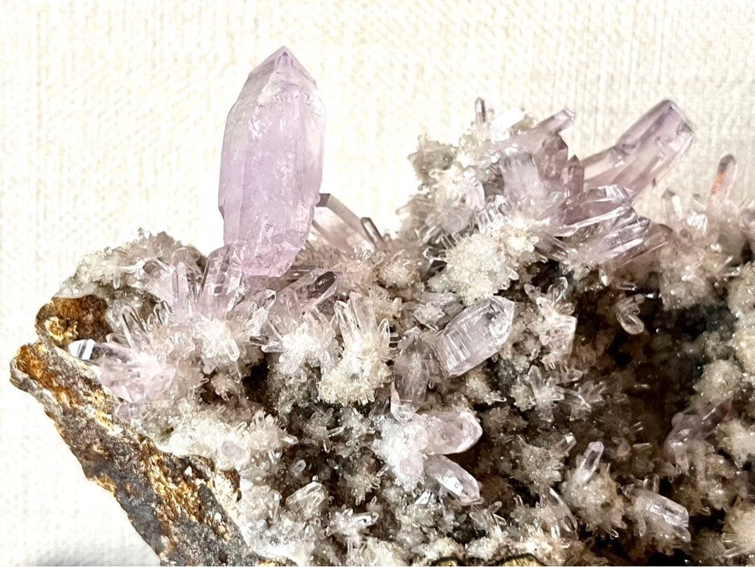 ベラクルス アメジスト 結晶 原石 クラスター 鉱物 鉱石 標本 水晶 クォーツ
