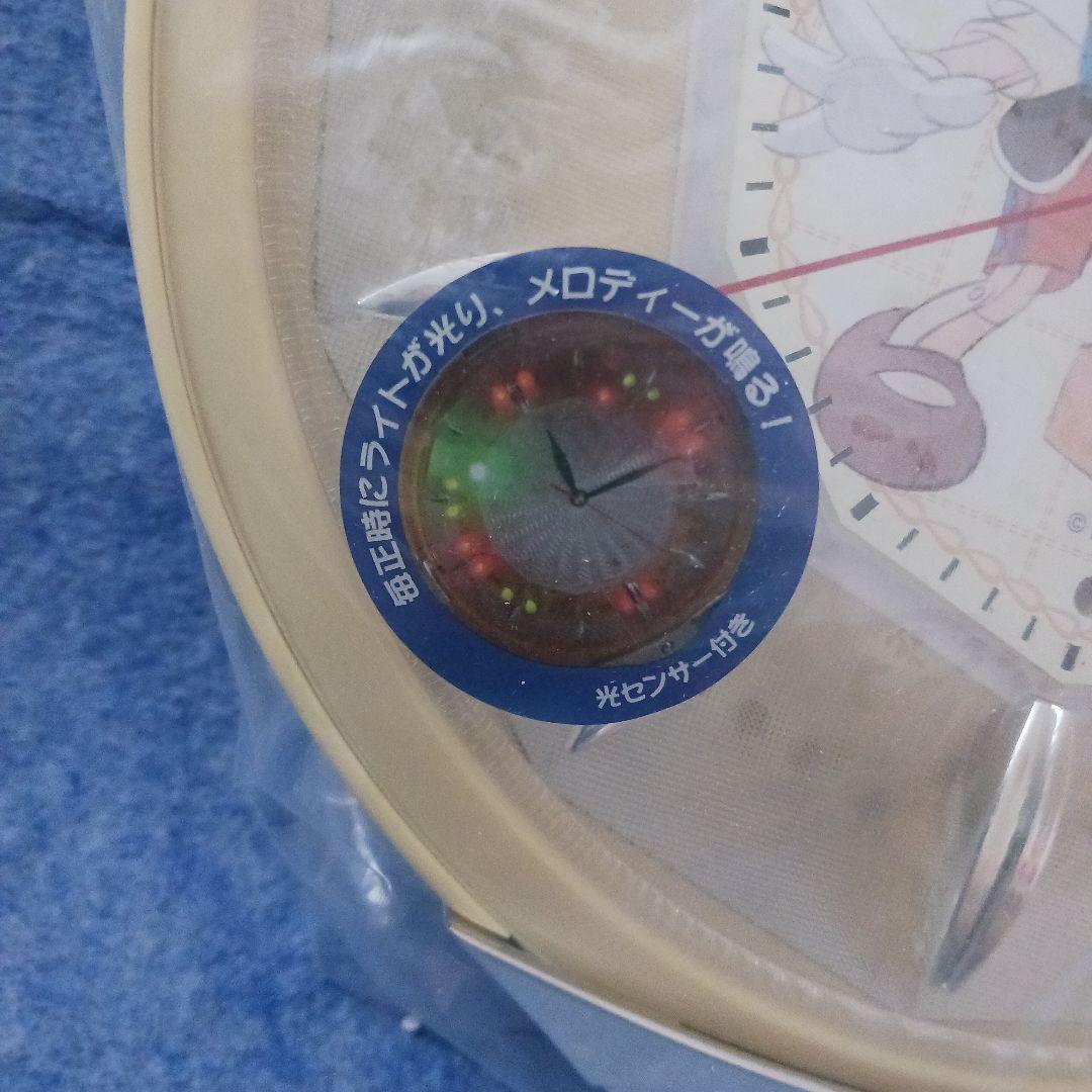 掛け時計　ピノキオ　ディズニー　　　　　光センサー付き