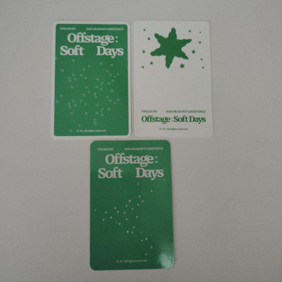 TREASURE SoftDays シーグリ ジフン トレカ - メルカリ