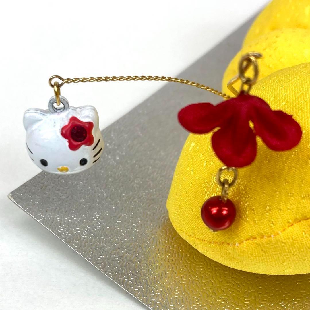 【着物と帯 時流】O24-55s◇七五三 ３才女の子着物&作り帯.草履.巾着6点