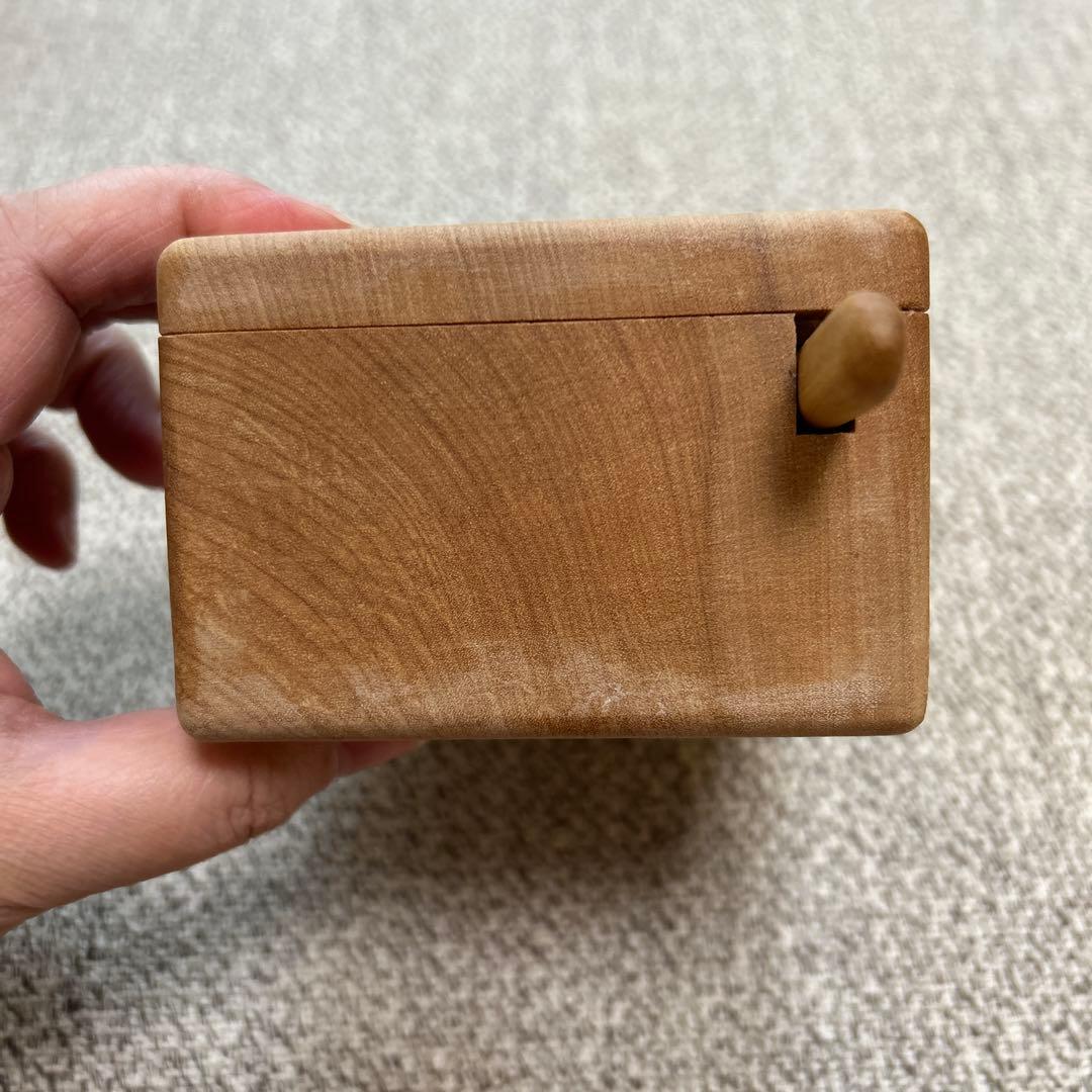 バターケース 木製 山桜　ナイフ付き バター 容器 バター入れ