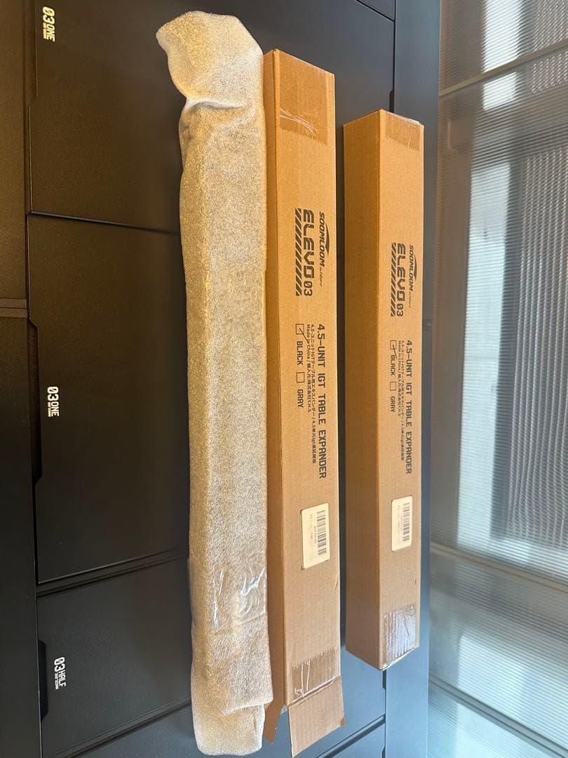 Soomloom4.5ユニット昇降式キャンプテーブルELEVO 連結プレート2枚