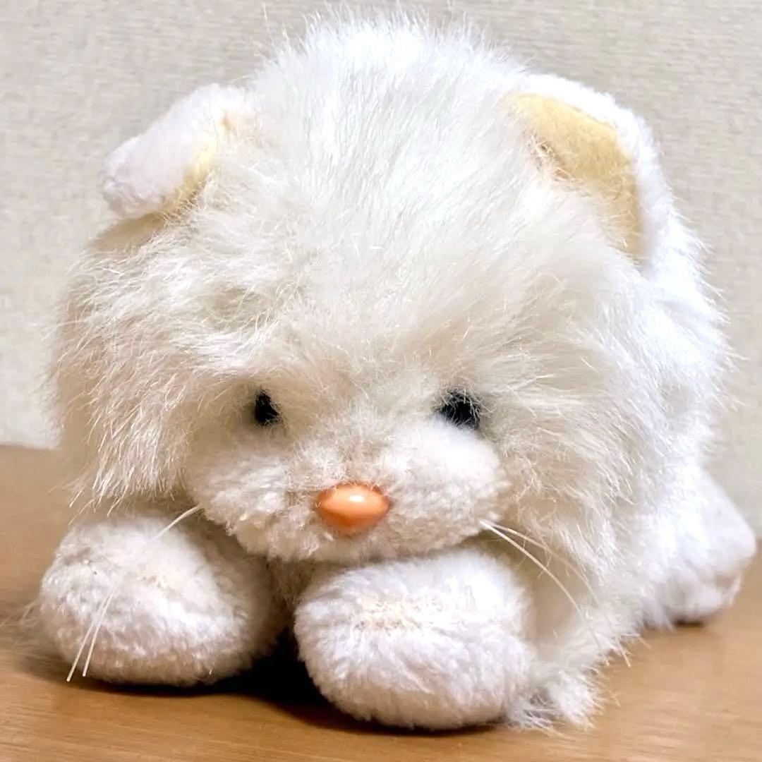 レア YOSHITOKU 吉徳 ねこ ネコ 白猫 ぬいぐるみ 昭和レトロ 日本製