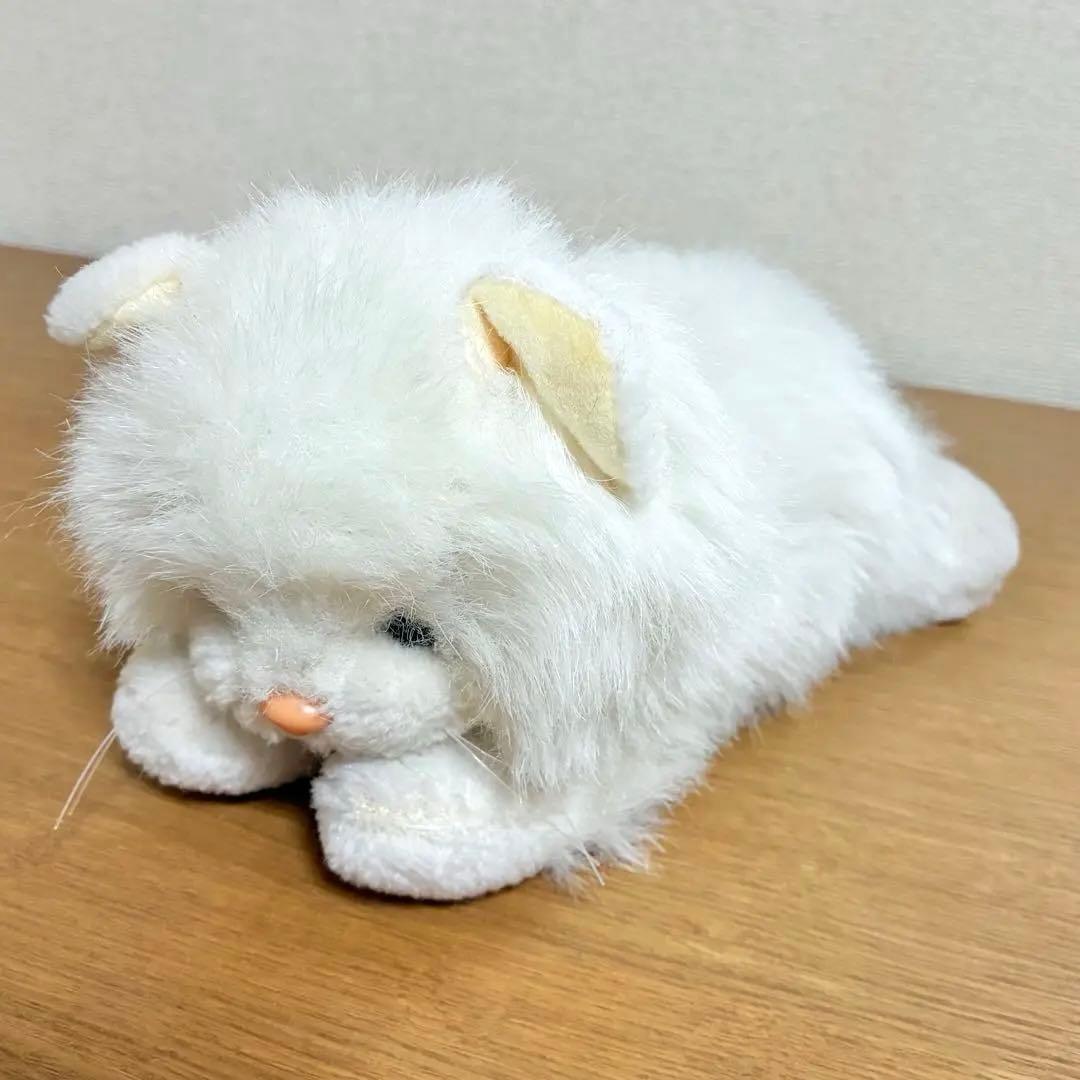 レア YOSHITOKU 吉徳 ねこ ネコ 白猫 ぬいぐるみ 昭和レトロ 日本製