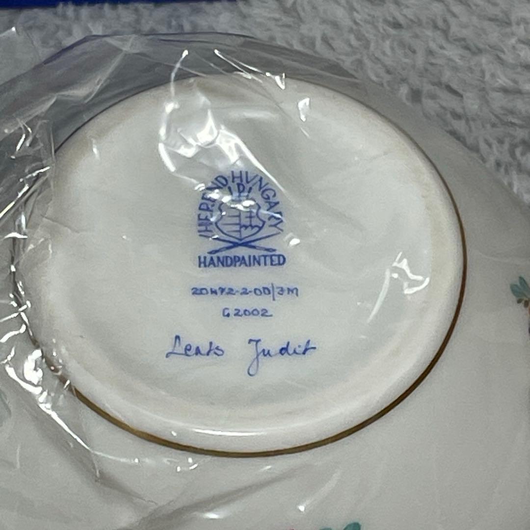 高級食器　希少　ヘレンド　地中海の庭 シュガーポット　摘みネジリ