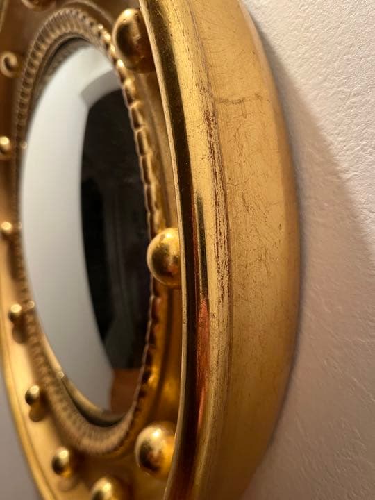 アメリカンフェデラルスタイル　鏡　高級　インテリア　彫刻　ラグジュアリー　雑貨