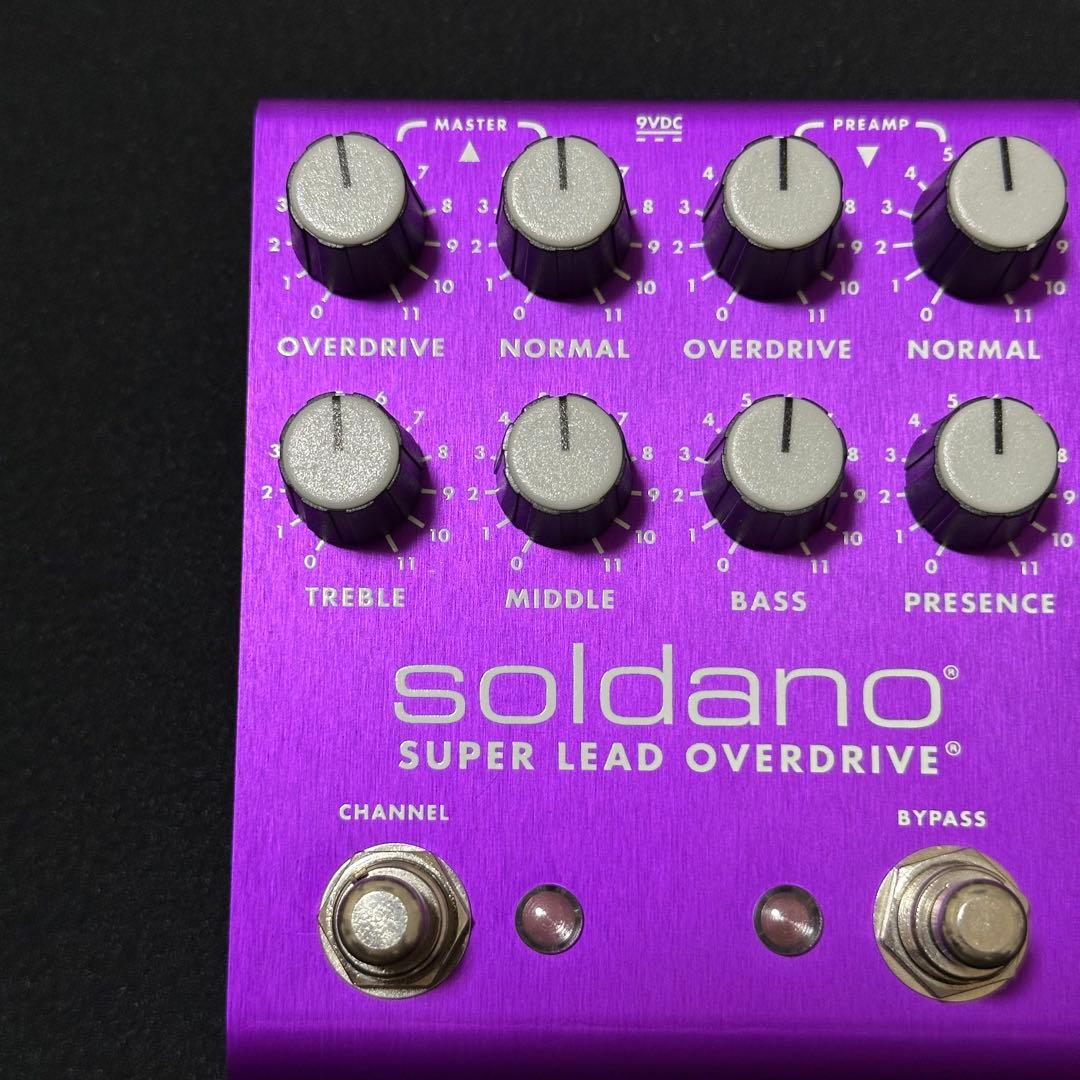 ★動作確認済★ Soldano SLO Plus Pedal Purple