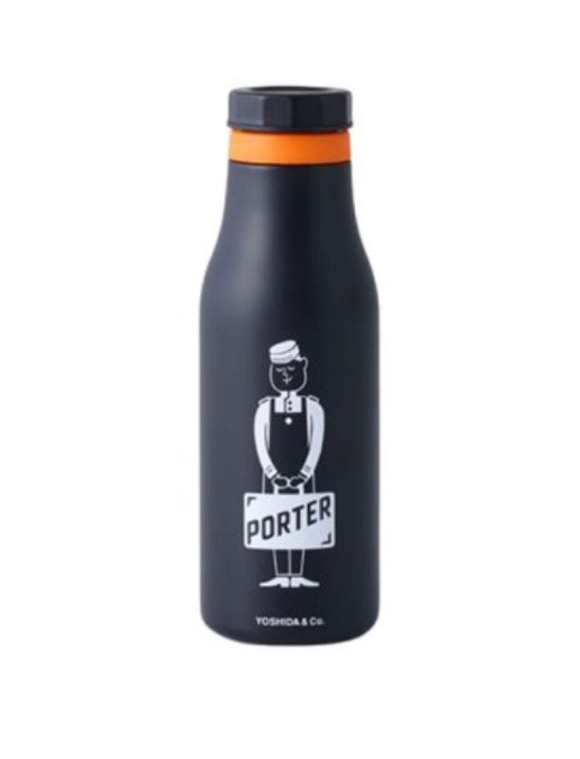 PORTER STARBUCKS ステンレスロゴボトル ブラック 473ml