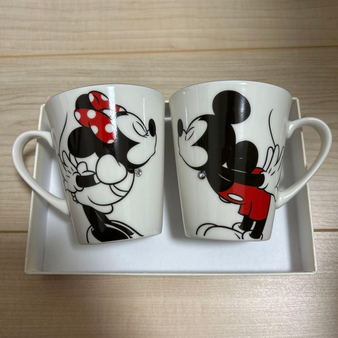 新品未使用】Disney ミッキーミニーペアマグカップ セット - メルカリ