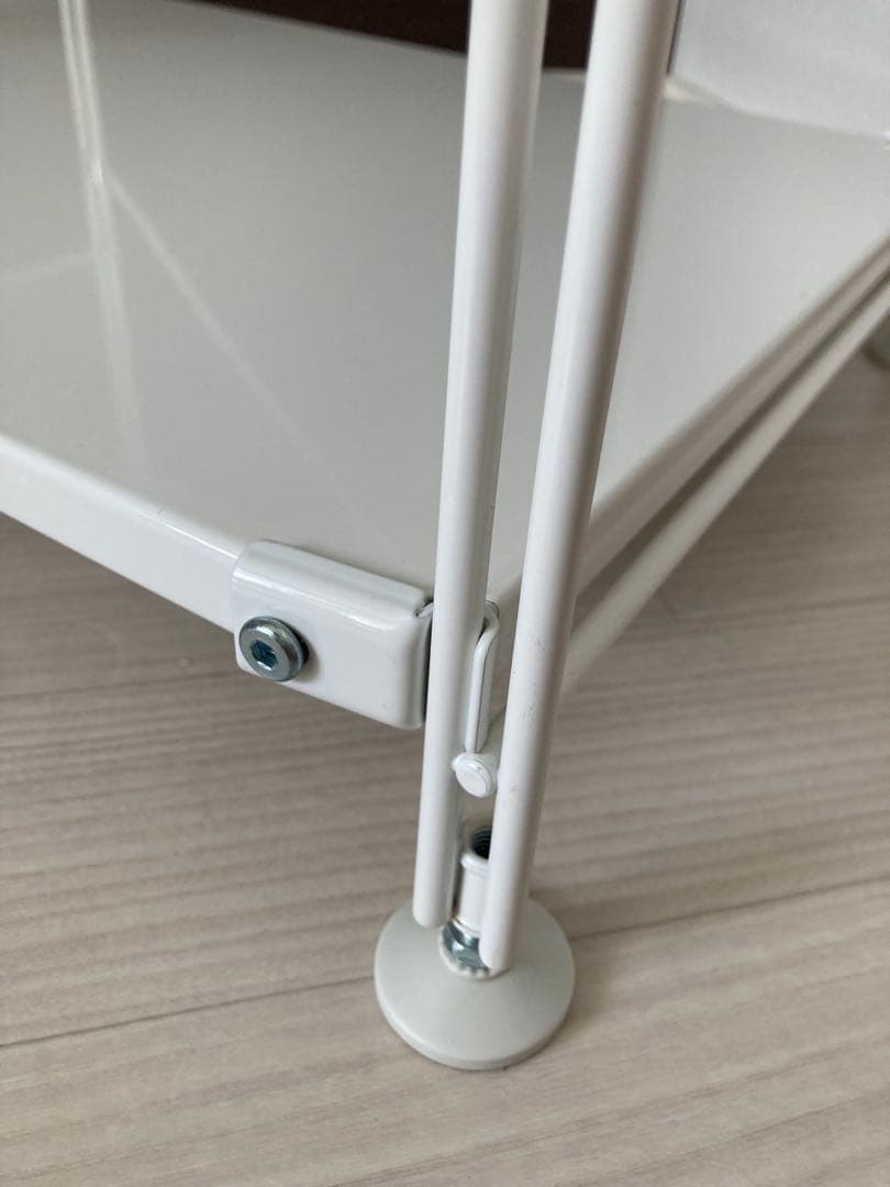 【組み立て完成品】 無印良品 スチールユニットシェルフ 大 ライトグレー