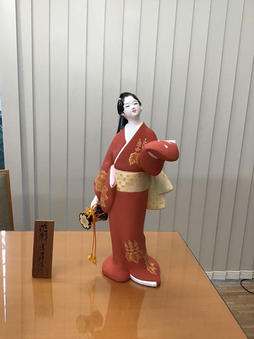 博多人形 人間国宝無形文化財 宗田源造 「花影」 中古品 - メルカリ