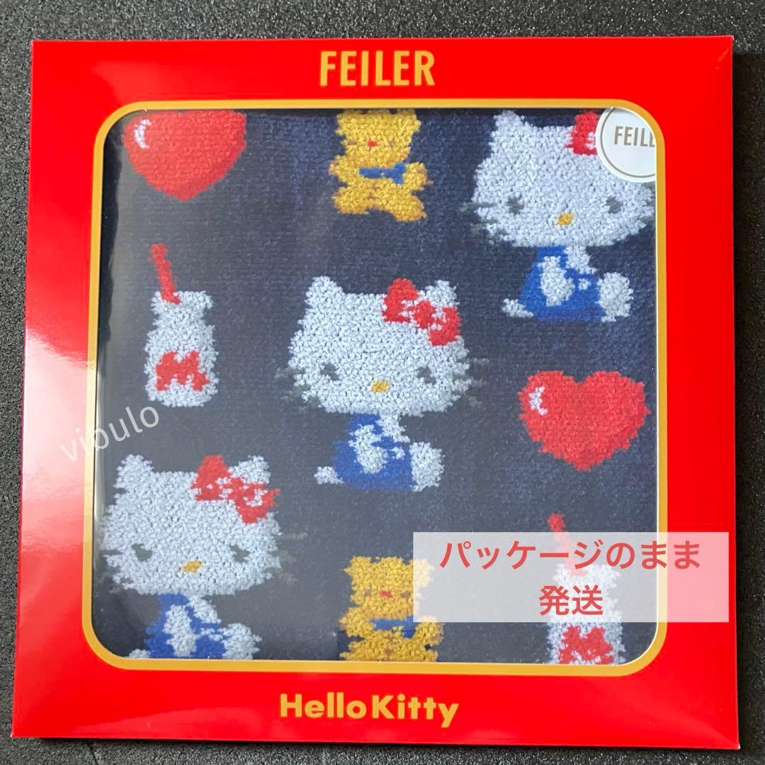 FEILER フェイラー サンリオ コラボ ハンカチ キティ kitty - メルカリ