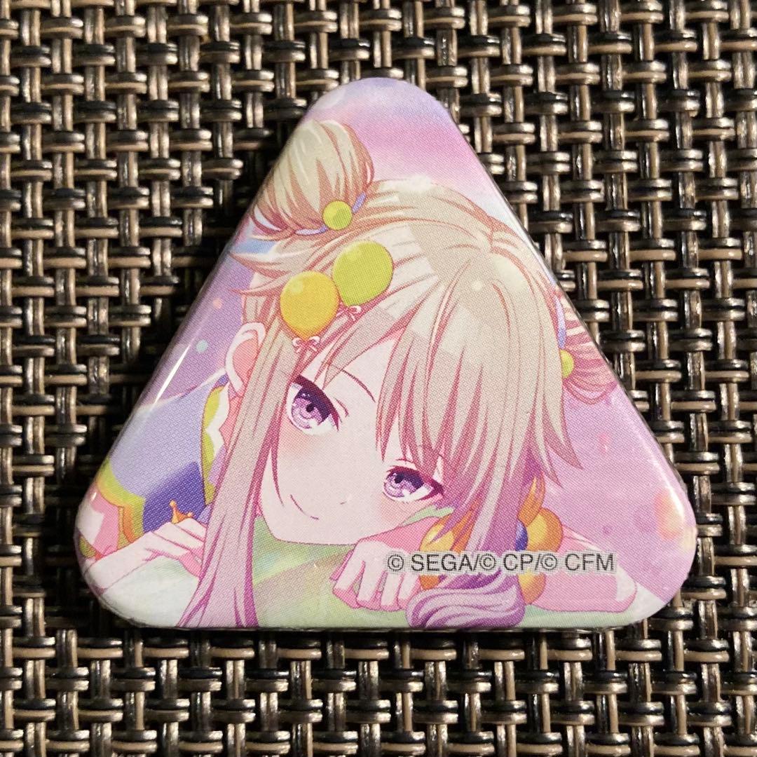 プロセカ 草薙寧々 三角形ミニ缶バッジ プロジェクトセカイ カラフル