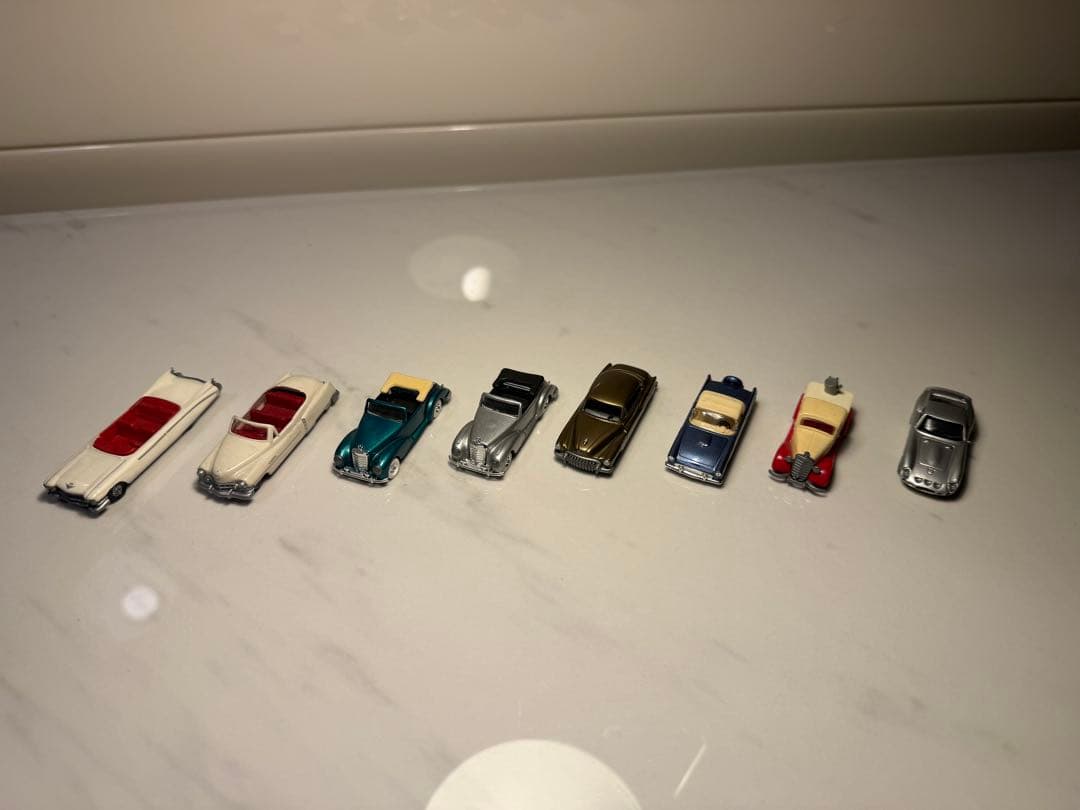 Praliné ドイツ製クラシックカー8台セット西ドイツ製ミニカー(確認用写真)