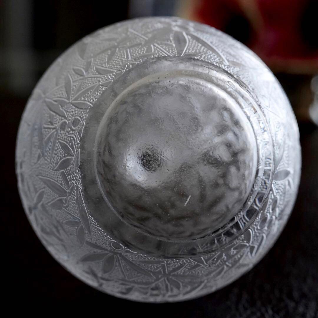 極希少★オールドバカラBACCARAT★24金彩★アシッドエッチング デカンタS