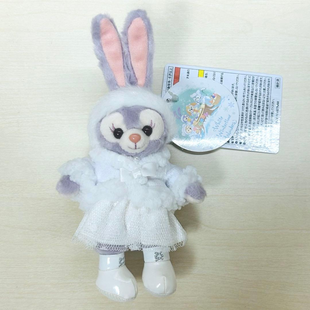 ステラルー ホワイトウィンタータイムワンダーズ ぬいぐるみバッジ