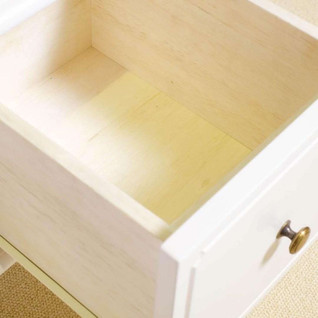 C新品 アンティーク調 テレビボード テレビ台 ホワイト ローボード 白 ラック