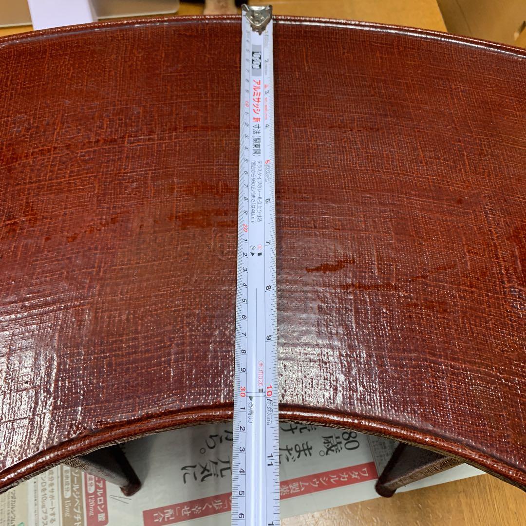 座卓、下地を貼って漆塗りです、