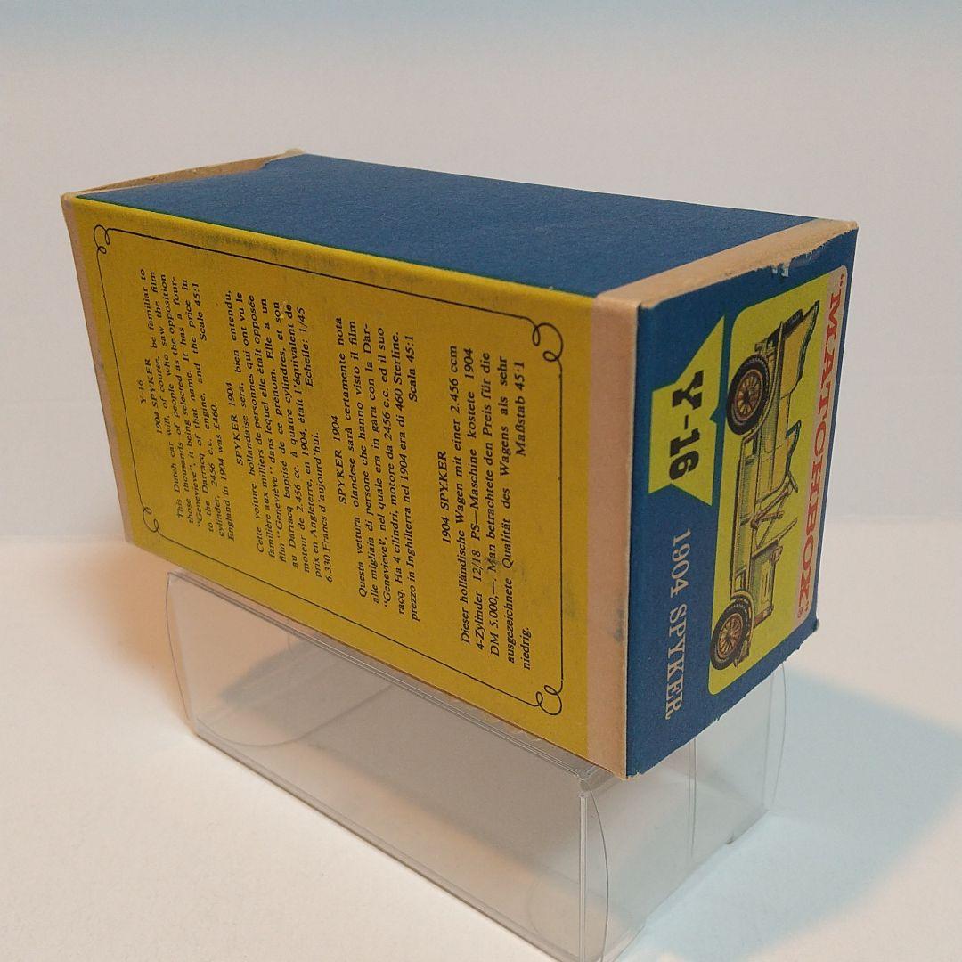 1554)マッチボックス Y-16 1904 スパイカー ツアラー - メルカリ