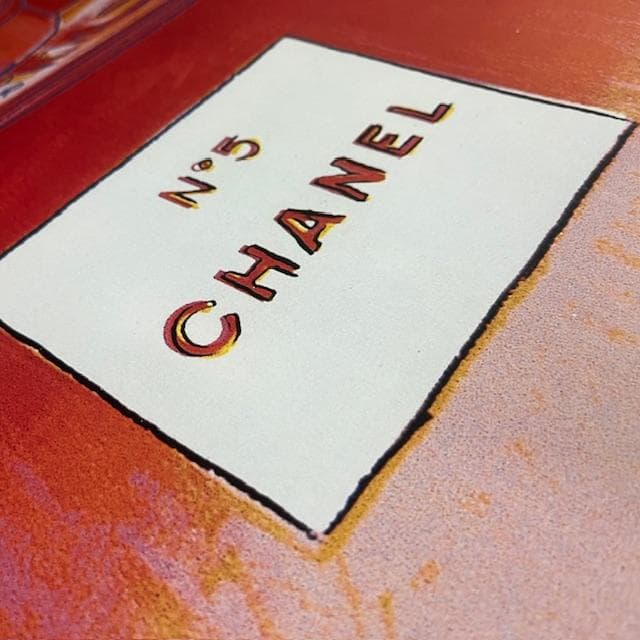 アンディ・ウォーホル CHANEL No.5 Red アートポスター/インテリア