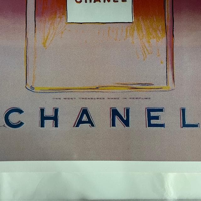 アンディ・ウォーホル CHANEL No.5 Red アートポスター/インテリア