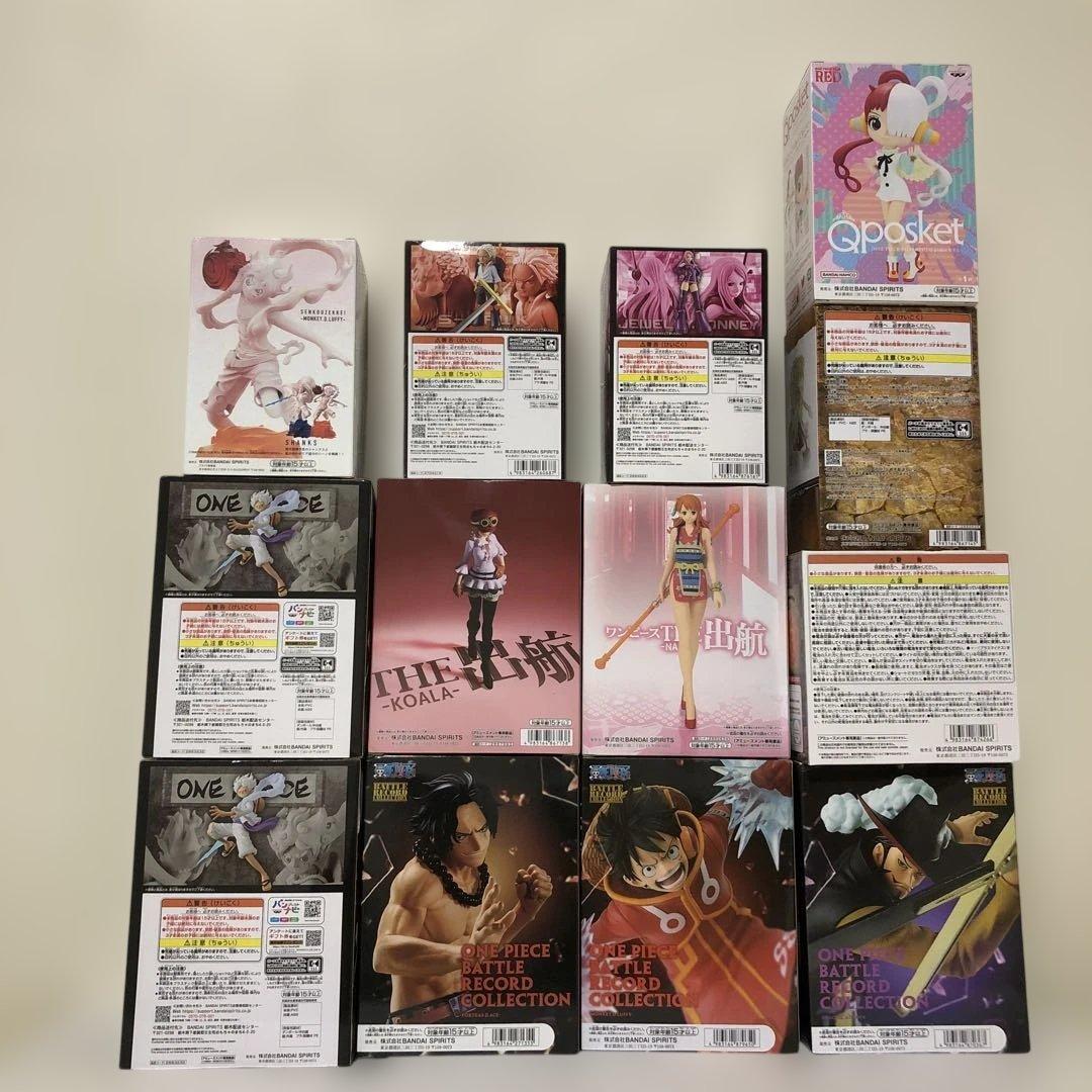 ワンピースフィギュアBATTLE RECORD COLLECTION他全13点