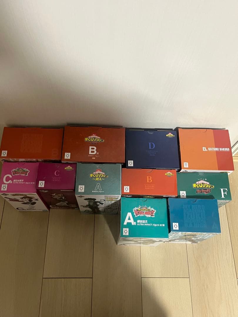 僕のヒーローアカデミア一番くじ フィギュアセット